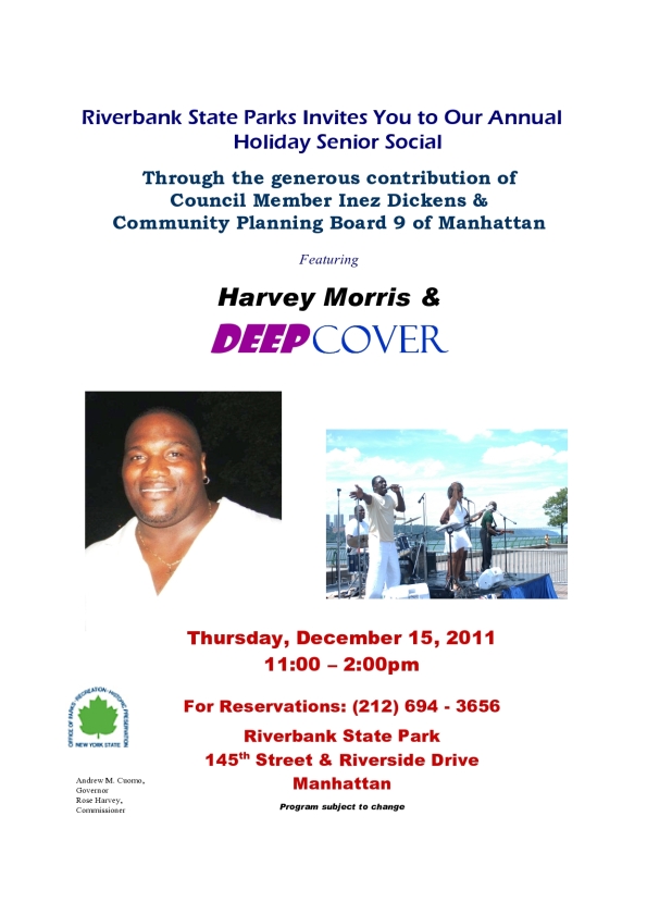 Senior Social - Harvey Morris & Deep Cover - December 15, 2011
